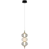 ITALUX LED-Hängelampe 12W TESTA PND-84938-3-BK