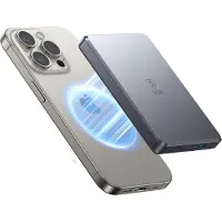 Sign Ultrathin Magnetic Powerbank 10000mAh, 20W - Grau