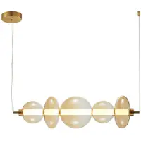 ITALUX LED-Hängelampe 40W SONTE PND-24352-40W-AB-AMB