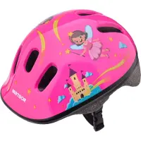 Meteor Schutzhelm, Kinderhelm, Fahrradhelm, Rollschuhe, KS06 Helm Kinderfahrradhelm Helm, größe XS 44-48 cm Fairy