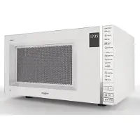 Whirlpool Mikrowelle MWP304W, 30L, Weiß, Grill & Dampfgarfunktion, 31.5cm Drehteller, 900W Mikrowelle/1050W Grill, Cook30