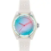 Adidas Uni Uhr PROJECT FOUR SOLAR Kunststoff weiß AOST25532