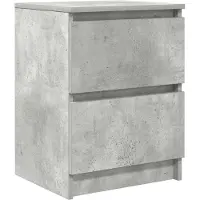 Syfax TV-Schrank Betongrau 40x35x54 cm Holzwerkstoff