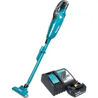 Makita DCL 284 FRT Akku Staubsauger 18 V 0,73 l Brushless + 1x Akku 5,0 Ah + Ladegerät