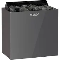 Harvia Saunaofen Vega Qubic Black 4.5 kW | separate Steuerung erforderlich | HBQ454EM