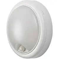 Rabalux 77029 Außenwandleuchte Hitura, 15W, 4000K, 1500lm, weiß, rund, neutralweiß, IP54, ø180mm