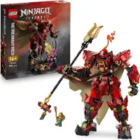 LEGO NINJAGO Le Robot du Chevalier de Feu 71846, Bauset, 996 Teile, Inklusive Minifiguren und Monster