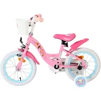 Volare Disney Princess Kinderfahrrad - Mädchen - 14 Zoll - Rosa