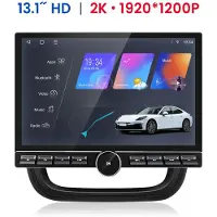 Junsun 13.1" Android 15 Autoradio Carplay Für Renault Trafic 3 2014-2021 GPS Navi WIFI BT DAB+ SWC USB 6+128G Mit Drehknopf Tastatureingaben