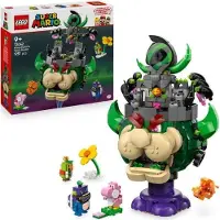 LEGO Super Mario Prinz Florian und Bowser Schloss, Bauset, 9+ Jahre, Inklusive Bowser Festung und 4 Figuren