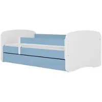 RAUMHIRSCH FURNITURE Kinderbett Jugendbett Safari 70x140, 80x160, 80x180 cm - Komplettset mit Schublade & Rausfallschutz