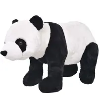 Syfax Plüschtier Panda Stehend Plüsch Schwarz und Weiß XXL