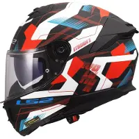 LS2 Ff808 Stream Ii Mika 06 Integralhelm Schwarz XL Schwarz XL