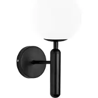 Toolight Wandlampe G097-1W Black White