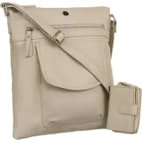 Peterson PTN D72-DS-5131 hellbeige Ledertasche