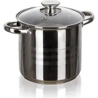 Vetro-PLUS Kochtopf, traditionell, Edelstahl, mit Deckel Living 4,3 l