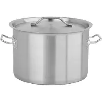 TRIZERATOP Flacher Topf mit Deckel 32 x 22 cm, 17 l