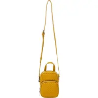 CALEY Damen Schultertaschen - Senf, ONESIZE