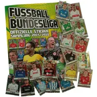 Topps Bundesliga Sticker Komplettsatz 2015/2016 + Limitierte Sticker + Album