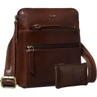 Peterson PTN 1903-TUM-0642 Braune Ledertasche