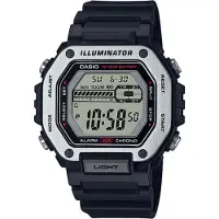 Casio Sportuhr ty566250, Digital, 100m wasserdicht, 47mm Gehäusebreite, rechteckig
