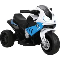HOMCOM Elektro Motorrad für Kinder Kindermotorrad Kinderfarhzeug BMW Linzenz