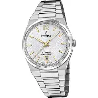 Festina Damenuhr Swiss Made Armbanduhr Edelstahl silber D2UF20052/2
