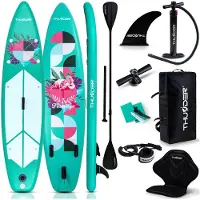 Thunder Flami 320 Stand Up Paddle Board 320 x 75 x 15 cm Mint Rosa 150 kg