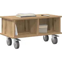 Syfax TV-Ständer Artisan-Eiche 68,5 x 35 x 35 cm Holzwerkstoff