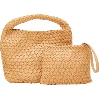 CALEY Damen Handtasche - Beige, ONESIZE
