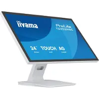 Iiyama T2452MSC-W2AG, 61 cm (24"), 1920 x 1080 Pixel, Full HD, LED, 5 ms, Weiß