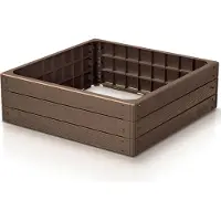Nabbi Kunststoff-Hochbeet IBWS – braun