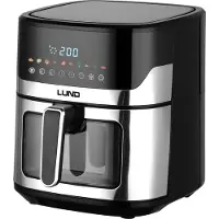 LUND Heißluftfritteuse 6,5 L 1600 W, Mini Backofen
