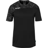 Kempa Trainingsshirt "Trainings-T-Shirt Athletics 29", Herren, Gr. L, schwarz, Obermaterial: 100% Polyester Pol. recyc.., Shirts Trainingsshirt