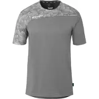 Kempa Trainingsshirt "Trainings-T-Shirt Athletics 29", Herren, Gr. 3XL, grau (steingrau), Obermaterial: 100% Polyester Pol. recyc.., Shirts Trainingsshirt