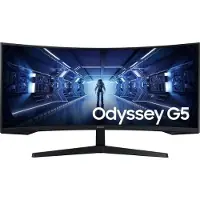 Samsung Gaming Monitor, 34 Zoll Curved UWQHD 165Hz, VA Panel 1ms, DisplayPort, LC34G55TWWPXEN