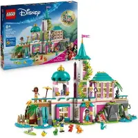 LEGO Disney Prinzessinnenschloss und königliche Tiere 43267, Bauset für Kinder ab 6 Jahren, Kreatives Spielzeug