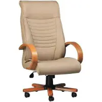 AEA Luxus Gaming Chair Beige Bürostuhl Schreibtisch Drehstuhl Chefsessel