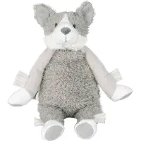 Happy horse Kuscheltier Husky Hunter 30cm - Grau - Baby Hund Plüschtier
