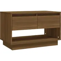 Syfax TV-Schrank Braun Eichen-Optik 70x41x44 cm Holzwerkstoff