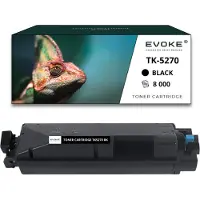 Evoke Toner für Kyocera TK5270K-TK5270B TK5270K Schwarz (black) | Ersatz für M6230 M6230cidn M6230cidnt M6630 M6630cidn P6230