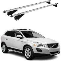 Menabo Dachgepäckträger für Volvo XC60, Baujahre 2008-2013, Farbe: Grau