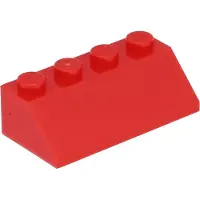 LEGO slope 2x4 rot + tür