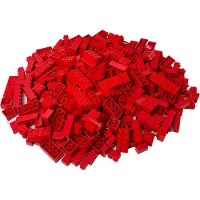 LEGO Steine Hochsteine Rot NEU! Menge 50x