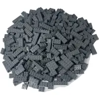 LEGO Steine Hochsteine Dunkelgrau NEU! Menge 50x – Jede Mischung individuell zusammengestellt