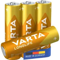 Varta 4106, Alkali, Zylindrische, 1.5 V, 50.5 mm, 14.5 mm, 23 g