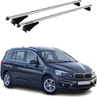 Menabo Dachgepäckträger für BMW 2er Serie F46 Tourer, Baujahr 2015-2018, Farbe: Grau