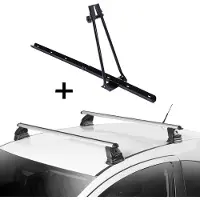 VDP Fahrradträger ORION + Dachträger EVO ALU kompatibel mit für Peugeot 407 3-4 Türer 2004-2012