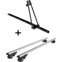 VDP Fahrradträger ORION + Relingträger VDP004 XL kompatibel mit für Toyota RAV4 ab 13