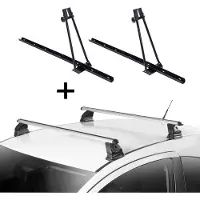 VDP 2x Fahrradträger ORION + Dachträger EVO ALU kompatibel mit DS 3 3 Türer 2010-2019